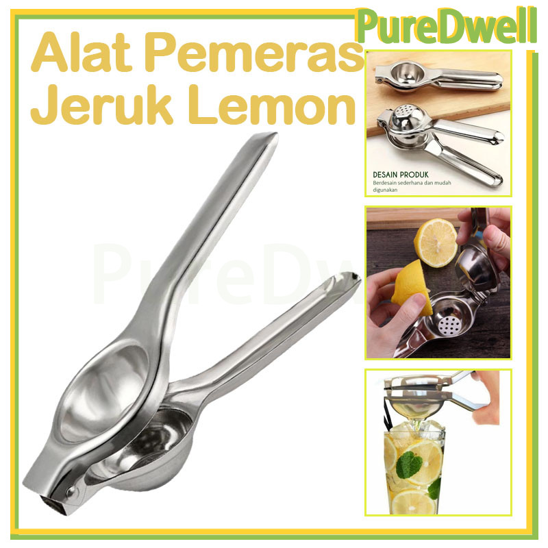 Alat Pemeras Jeruk Lemon Stainless Tebal/Alat Pemeras Jeruk Manual