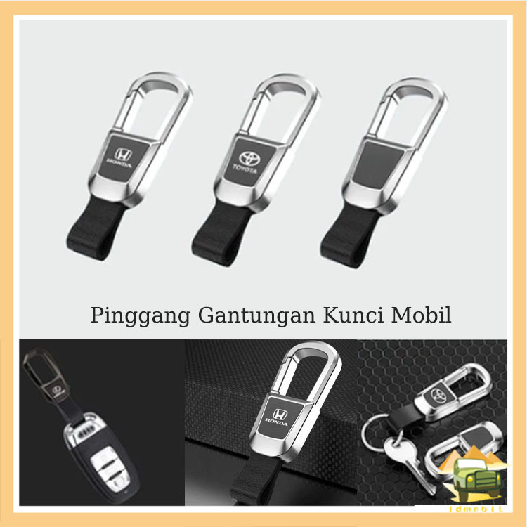 Pinggang Gantungan Kunci Mobil/Gantungan Kunci Motor Mobil/logam Gantungan Kunci Kulit/Kulit Gantung