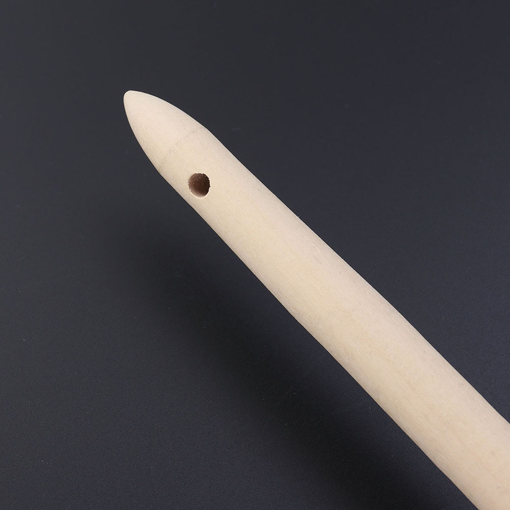 

Oil Brush Grill Wooden Handle Painting Applicator Round Bristle Chalk Bamboo BBQ