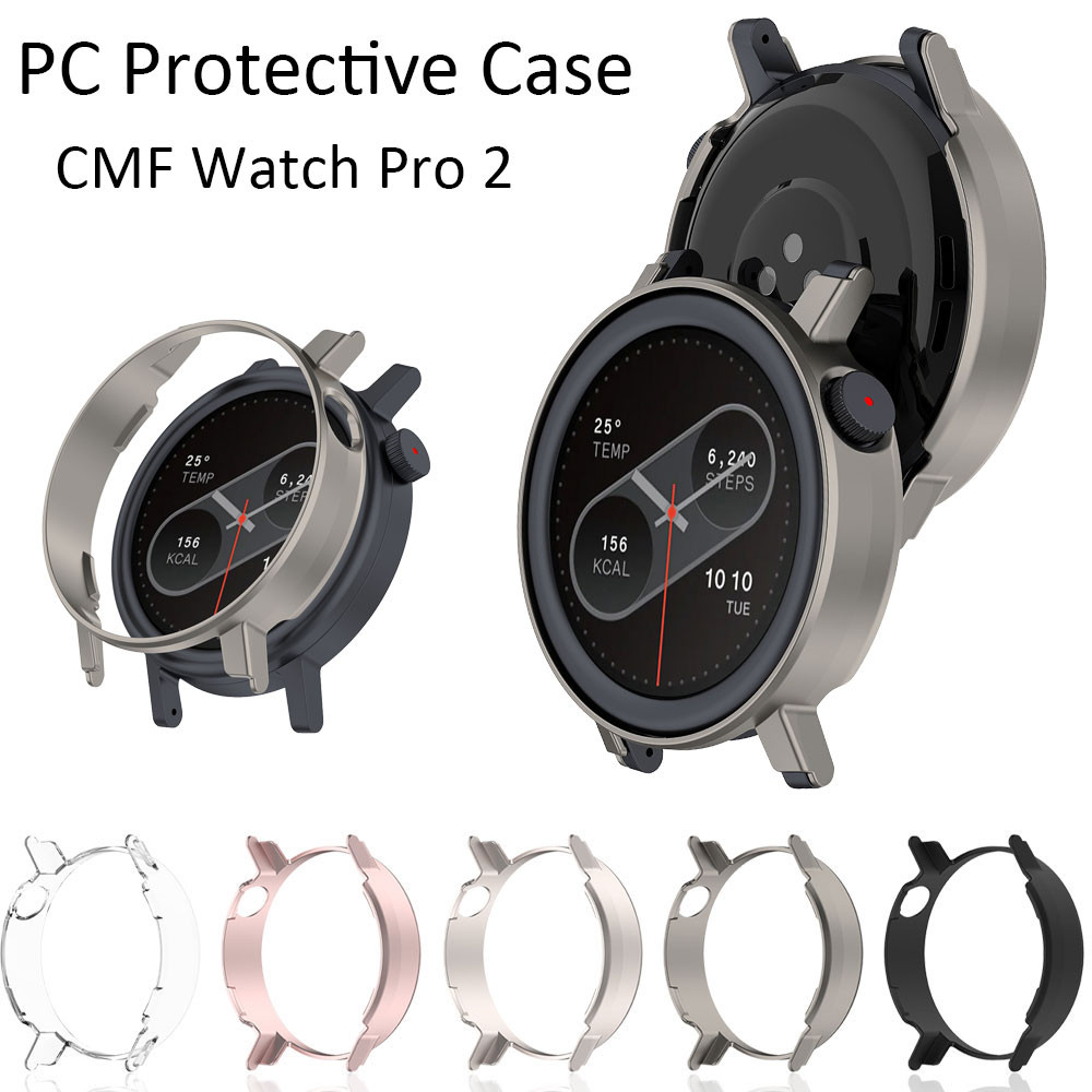 PC Hollow Case For CMF Watch Pro 2 Protector Samrt Watch Cover Bumper CMF Watch Pro2 Protective Shel