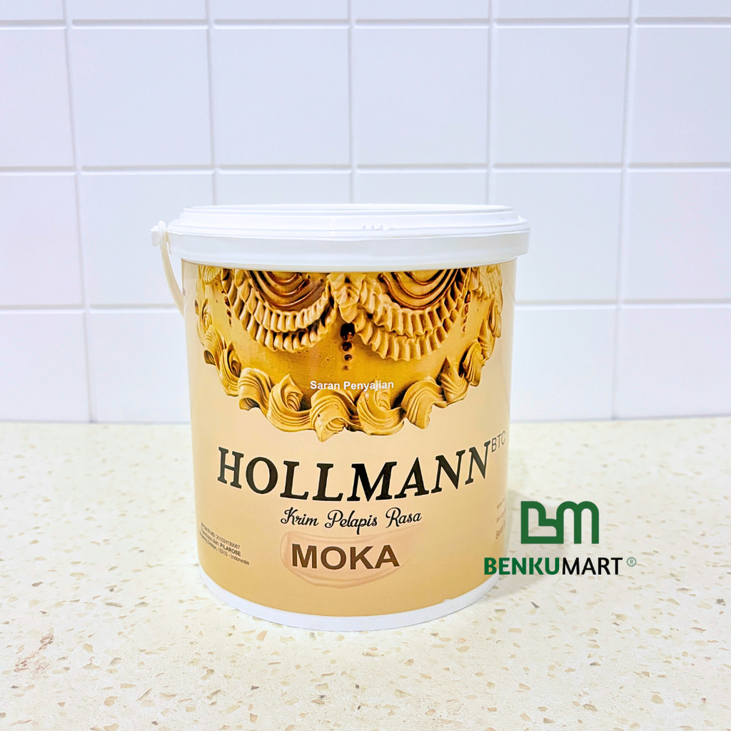 

Hollman Butter Cream Moka (1 Kg) | Hollmann Buttercream | BTC Rasa MOKA