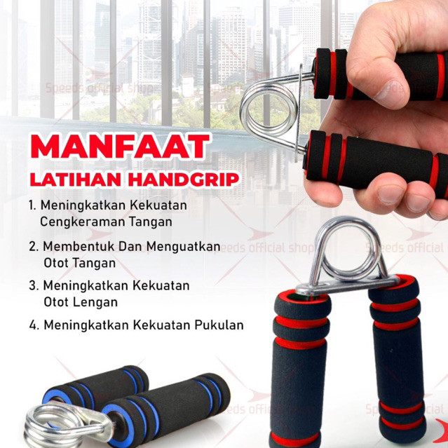 Hand Grip/Alat Olahraga Latihan Otot Tangan Jari/Alat Olahraga Tangan Praktis Dan Efektif