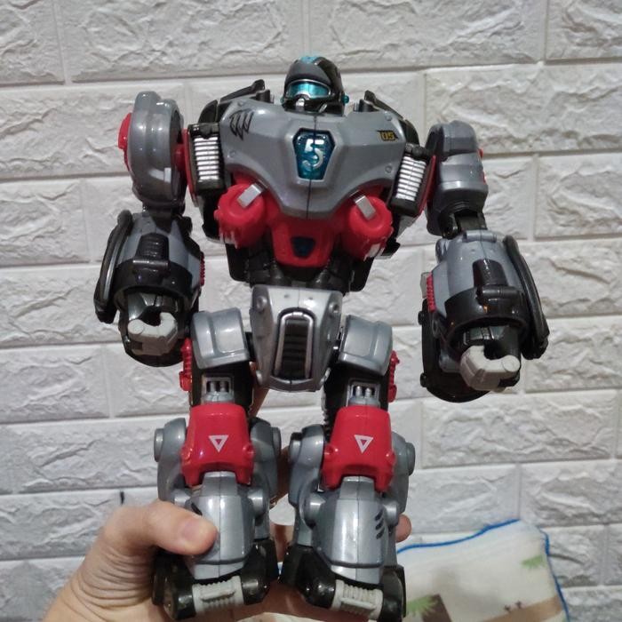 PROMO Young Toys Metalions Aries Robot Deformation Biklons Original - ursa