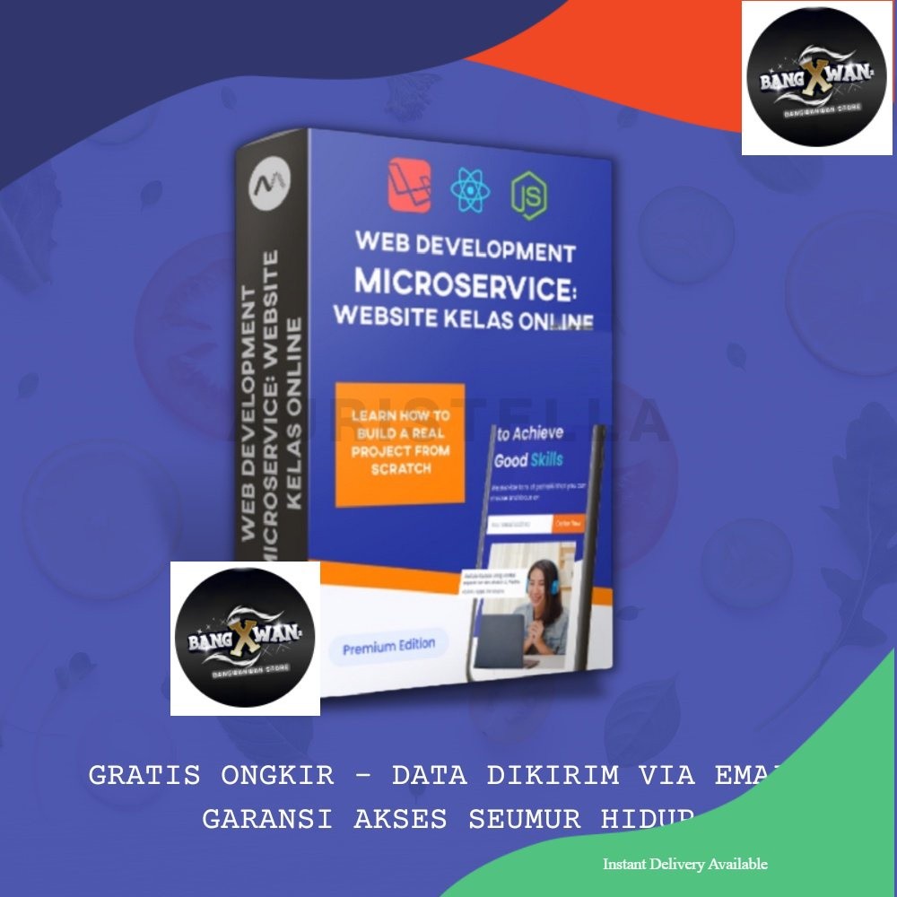 COMPLETE BELAJAR BUAT WEB MICROSERVICE - Studi Kasus Membuat Website Kelas Online Laravel + Node JS