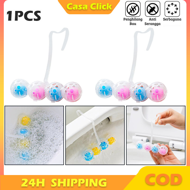 Kamper Toilet Ball Pewangi Toilet Kapur Barus Besar/Kamper Gantung Bentuk Bola/Kamper Toilet Ball