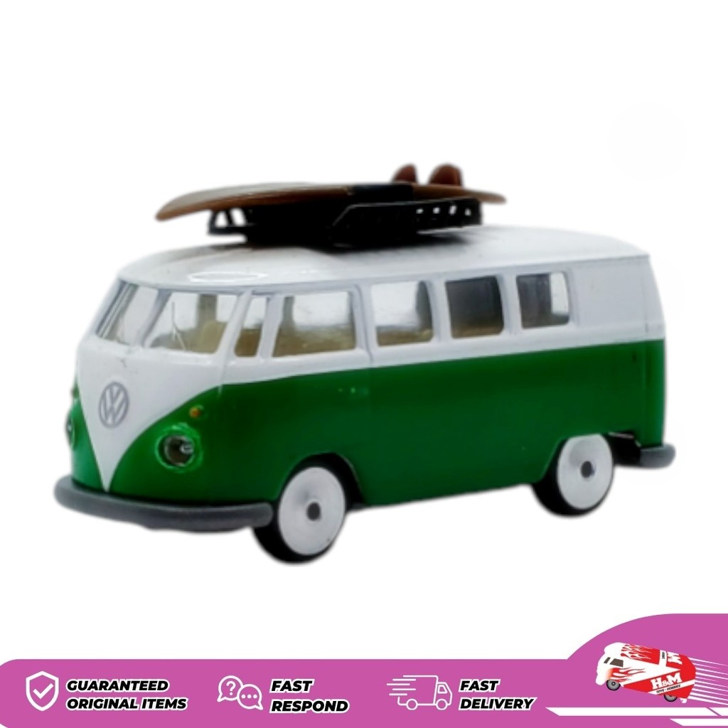 LOOSE Majorette VW T1 With Roof