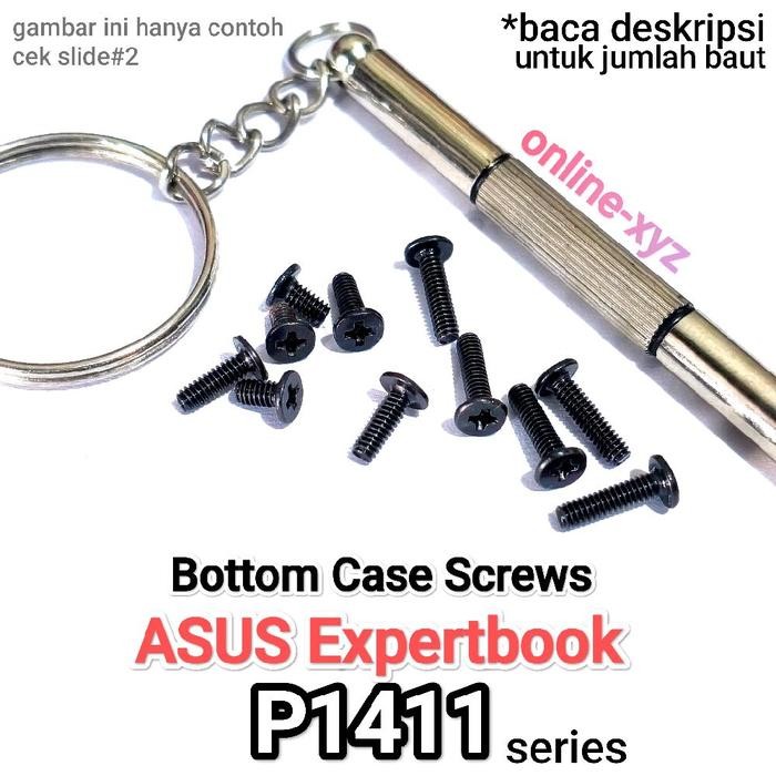 baut sekrup Casing ASUS Expertbook P1411 P1411cj P1411cm P1411fa P1411cma P1411cja P1411cjp P1411cea