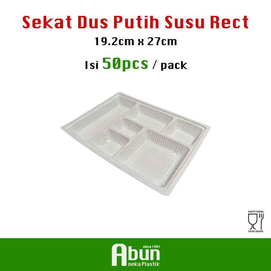 Mika Sekat 6 Putih Susu Isi 50pcs