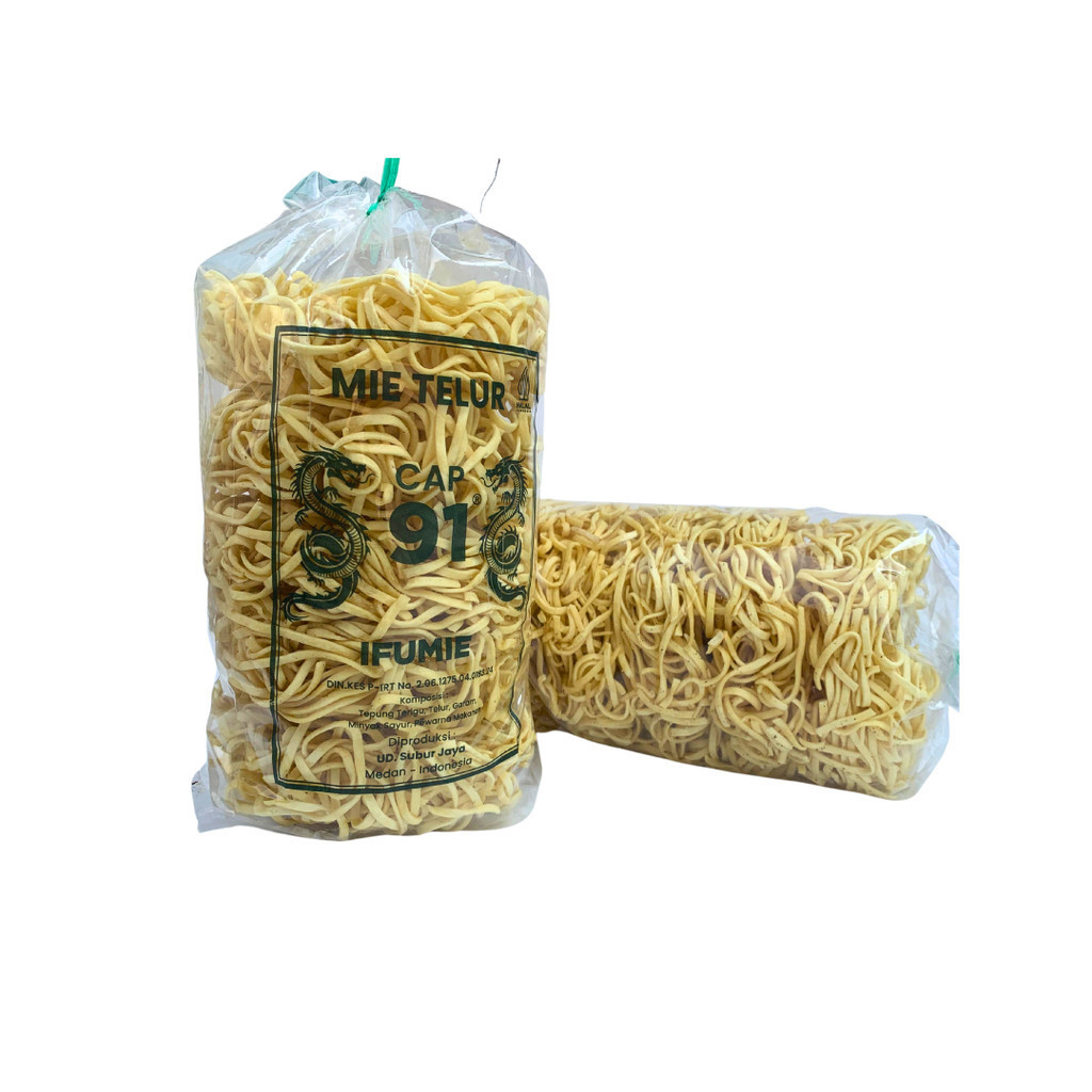 Ifu Mie Medan Kering Isi 5, Ifumie Mie Telur