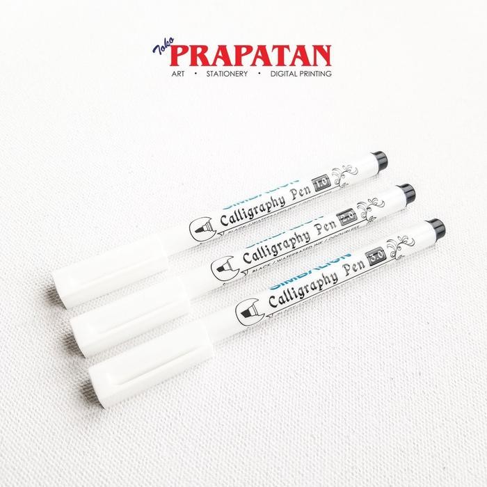 

Simbalion Calligraphy Pen 1.0/2.0/3.0 Black / Pena Kaligrafi - 1.0 mm