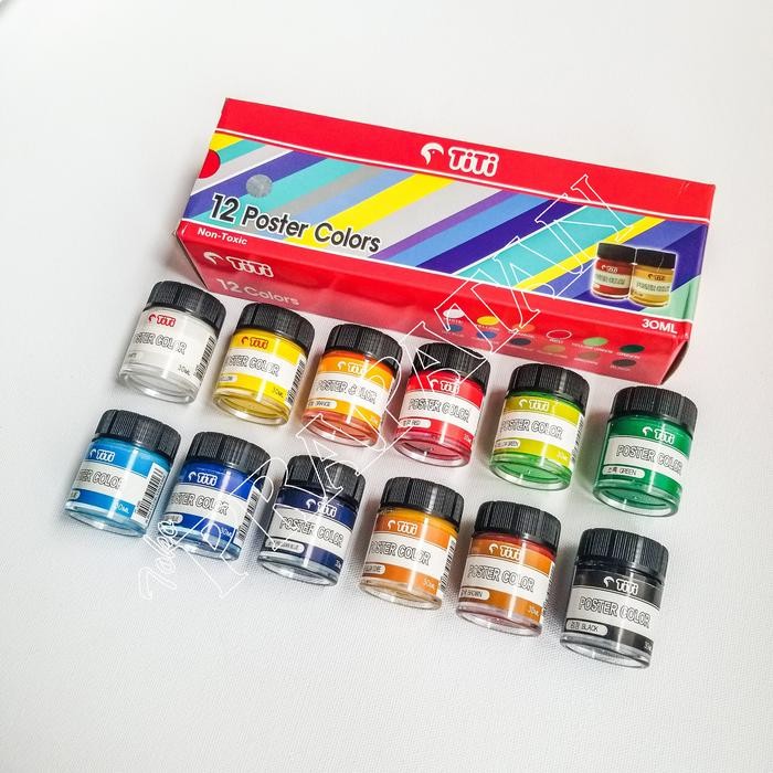 

Joyko Poster Color Set 12x30ml | Cat Poster Set
