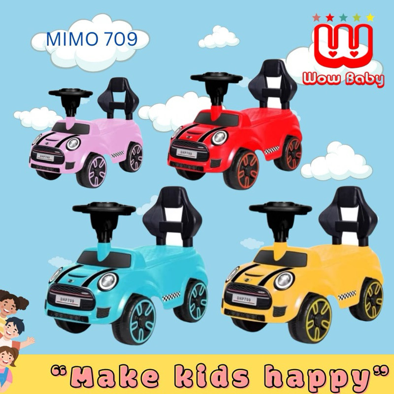 SHD_SHOP SHP Toys Mimo 709 Mobil Mainan Anak Musik Lampu