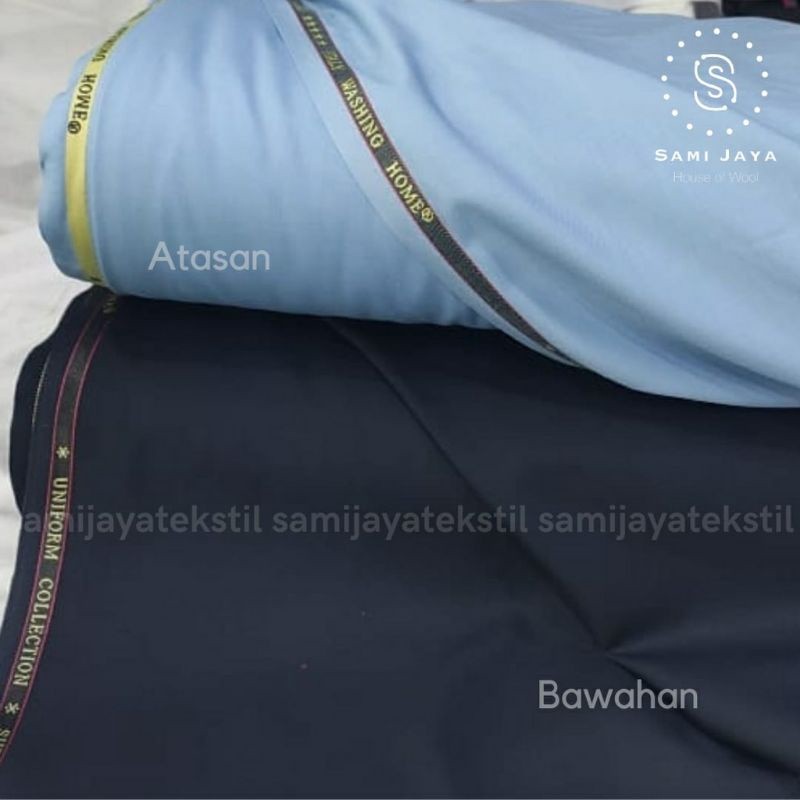kain kemenkumham wool premium baju dinas