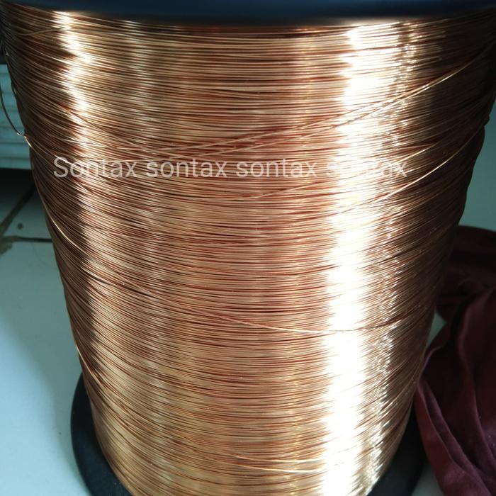 (BACA DESKRIPSI) kawat email wire tembaga 0.6 0 6 mm 0.6mm