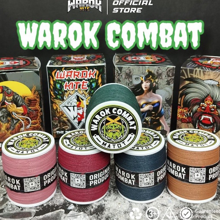 GUNAD KODE E5R5 Gelasan Matot WAROK COMBAT Original Bahan Putih Kasar  Tajam