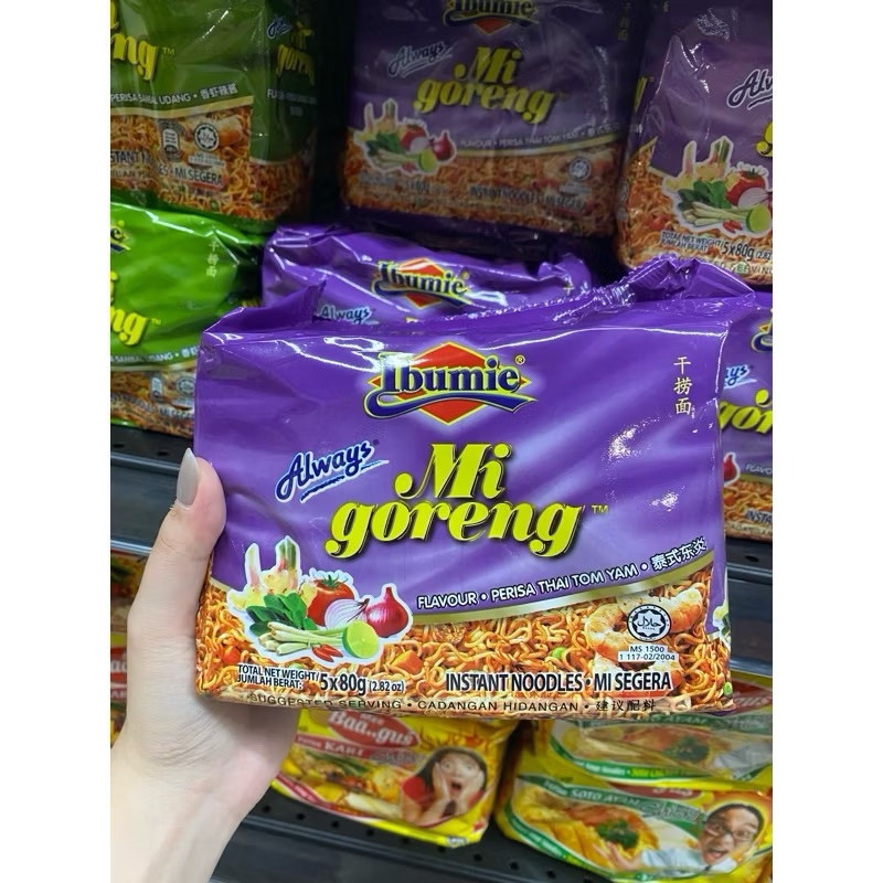 

ibumie mi goreng isi 5 packs 400gr