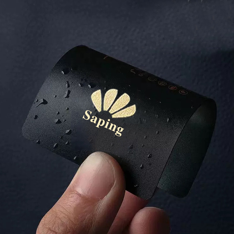 

Custom PVC Business Cards Plastic Material Waterproof Cards Personalized Design Round Corner Frosted PVC Business Cards