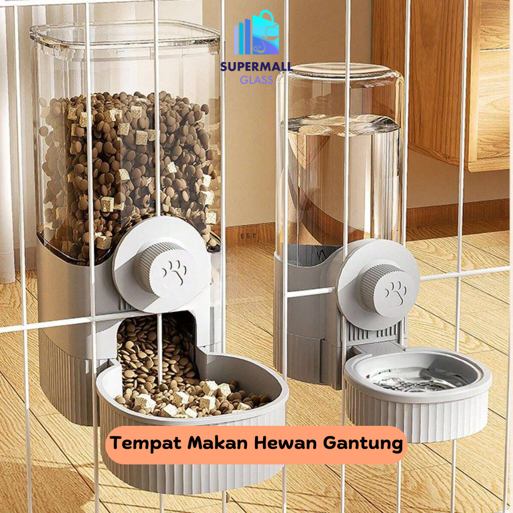 

[SG] COD Tempat Makan Hewan Gantung | Tempat Makan Anjing Kucing | Tempat Makan | Tempat Makan Kucin