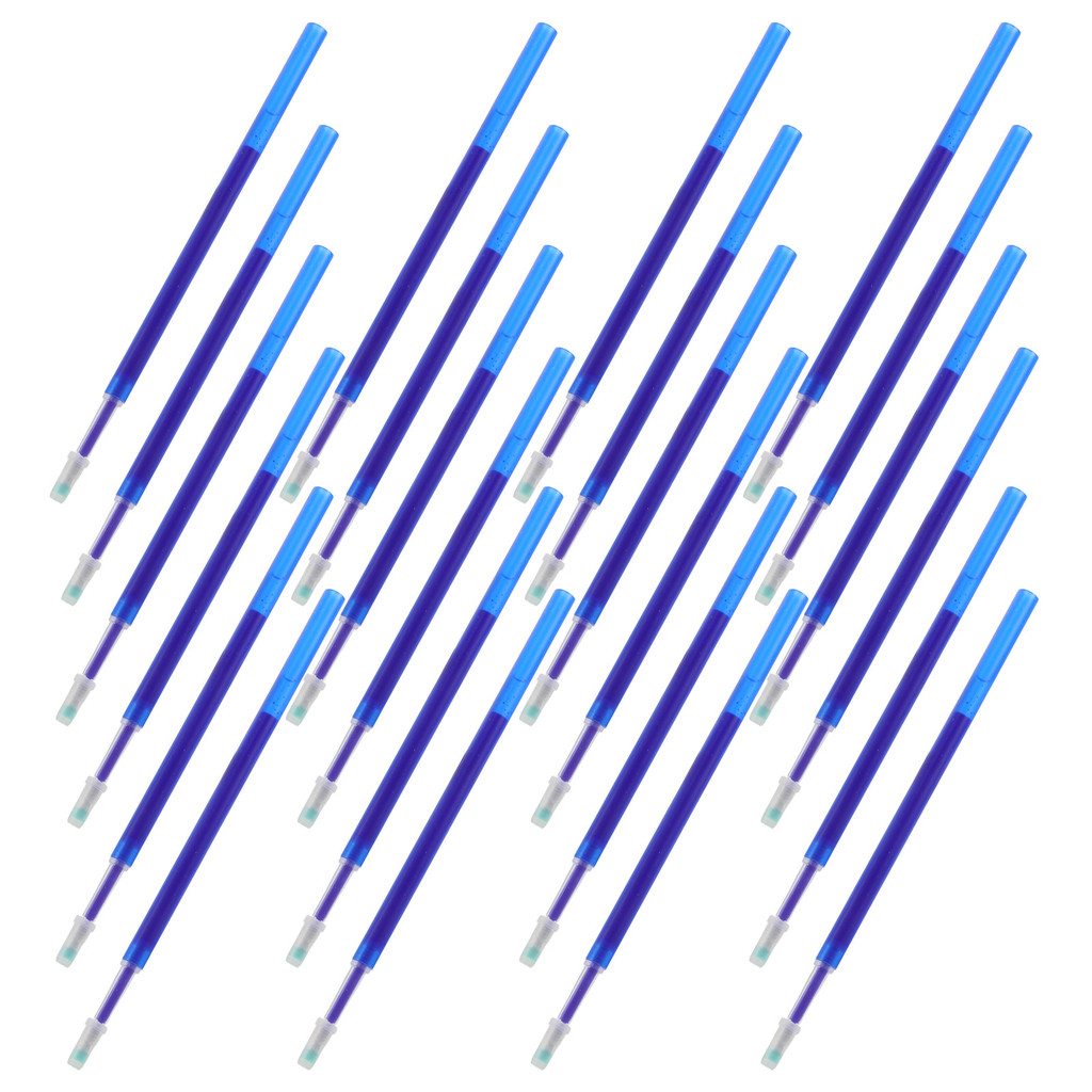 

100 Pcs Thermal Erasable Pen Refills Plastic Erasable Ink Pen Inserts Fine Tip Precision Gel Pen Refills Bulk Note Taking Pen