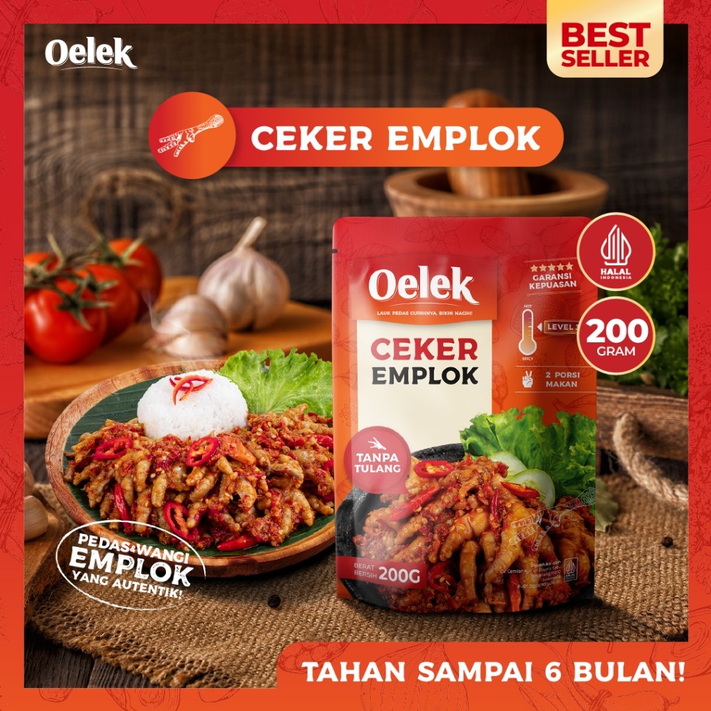 

Oelek Ceker Emplok Mercon Tanpa Tulang