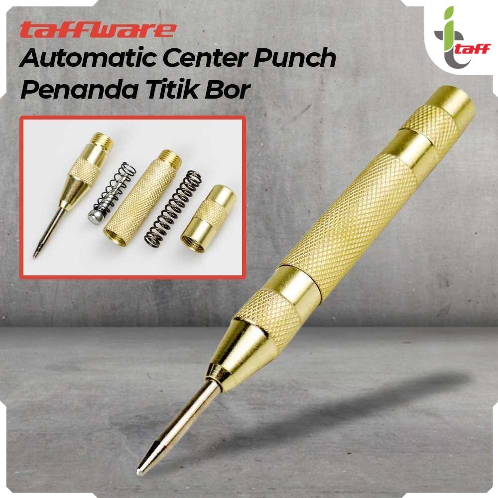 

Taffware Automatic Center Punch Penanda Titik Bor