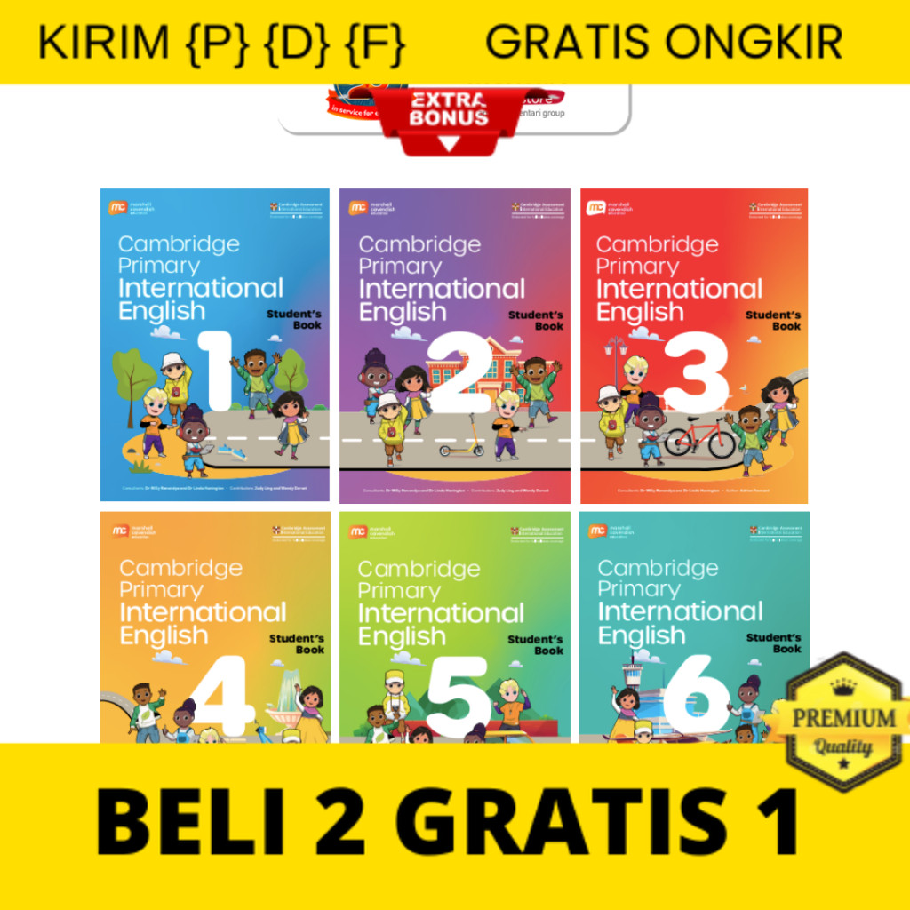 

{P} {D} {F} Marshall Cavendish Cambridge Primary International English | Buku SD