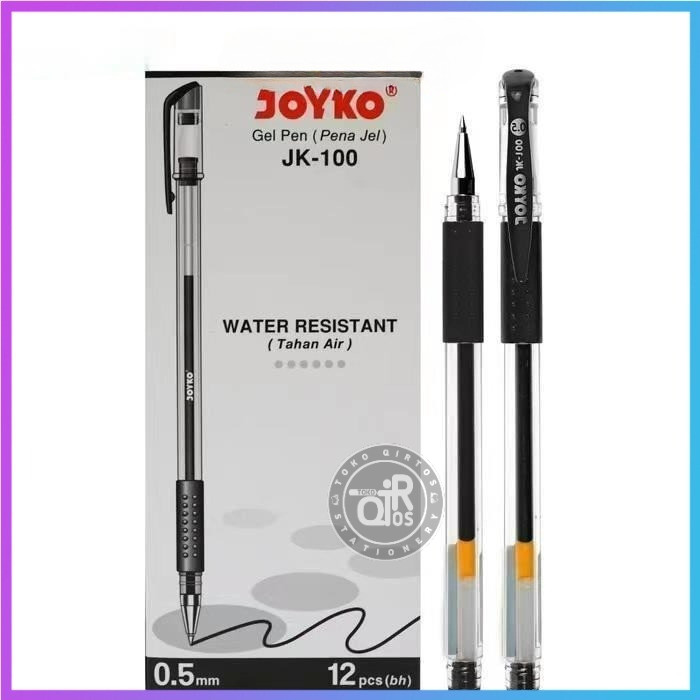 

(12 pcs) Gel Pen Pulpen Pena Murah 0.5 / 0.38 mm