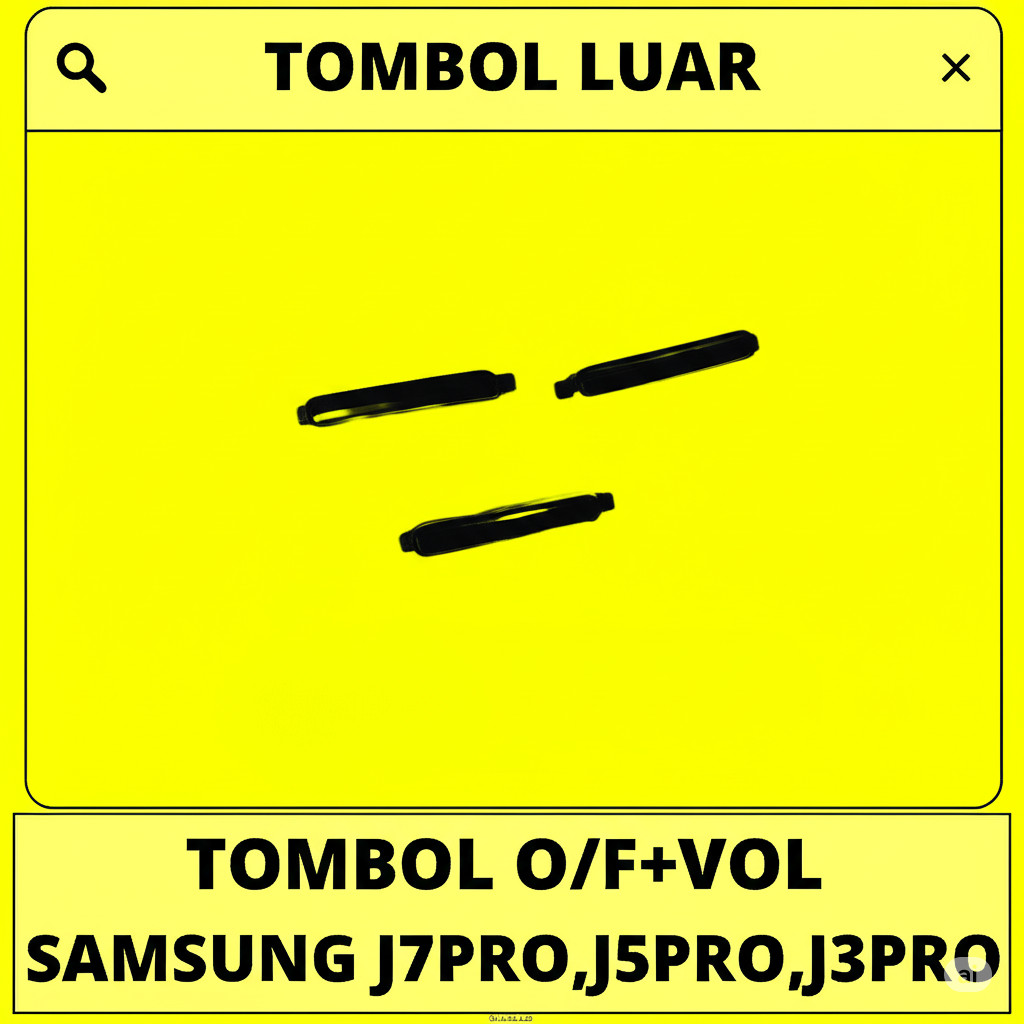 TOMBOL LUAR ON/OFF +VOLUME SAMSUNG J7 PRO / J5 PRO / J3 PRO - Pencetan HP On OFF PNP