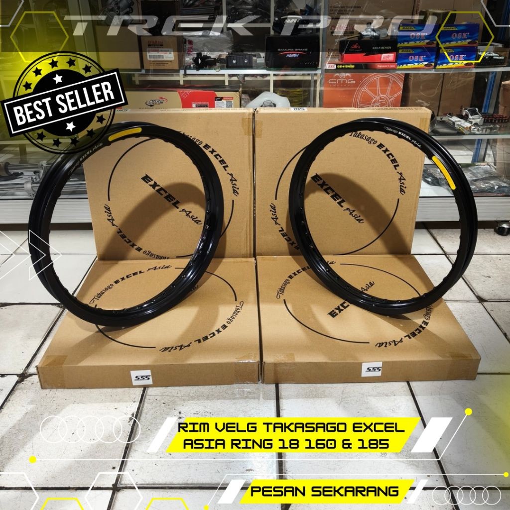 RIM VELG TAKASAGO EXCEL RING 18 185 & 160