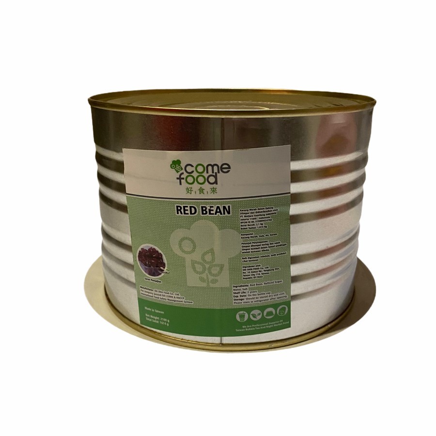 

Come Food Red Bean 2,1kg / Comefood kacang merah Topping