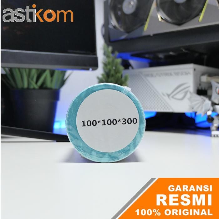 

Kertas Stiker Label Thermal Generic 100X100mm 300pcs 1 Roll
