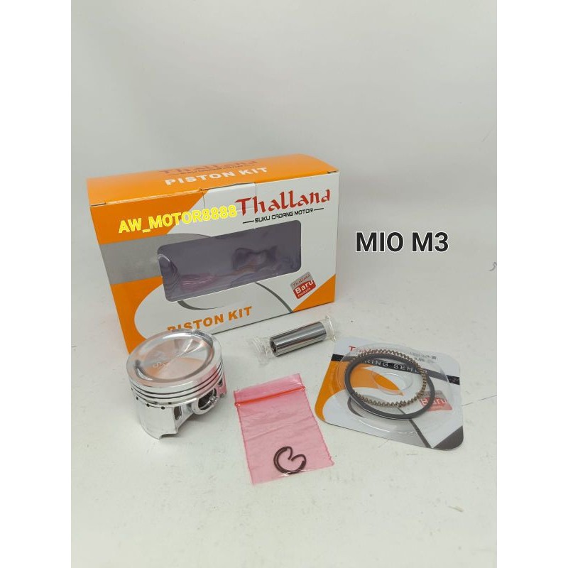 PISTON KIT SET KOMPLIT MIO M3 RING PISTON PEN PISTON OS STD 25 50 75 100 (THALLAND)