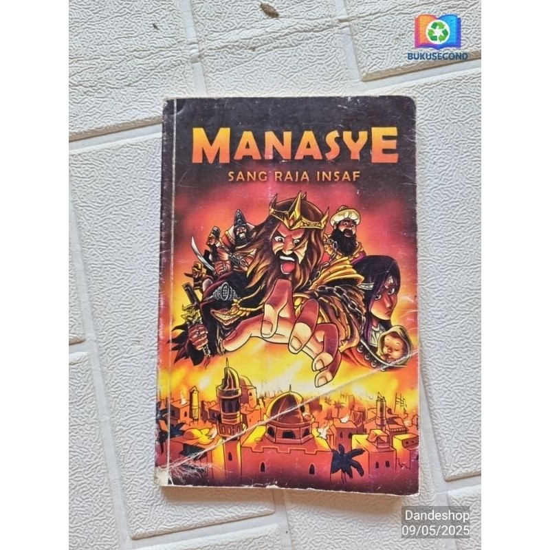 Manasye Sang Raja Insaf - Komik Alkitab Bekas Preloved