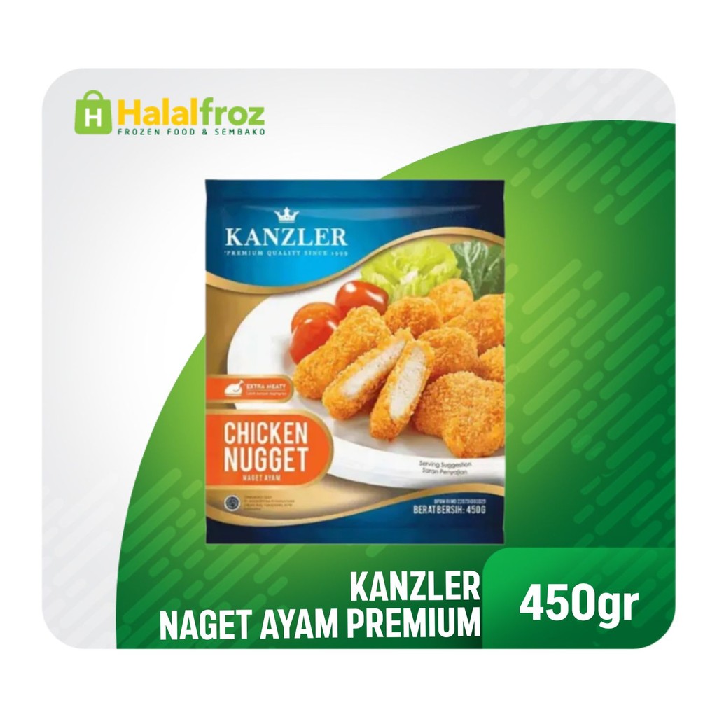 

Kanzler Naget Ayam Premium 450gr (20s)