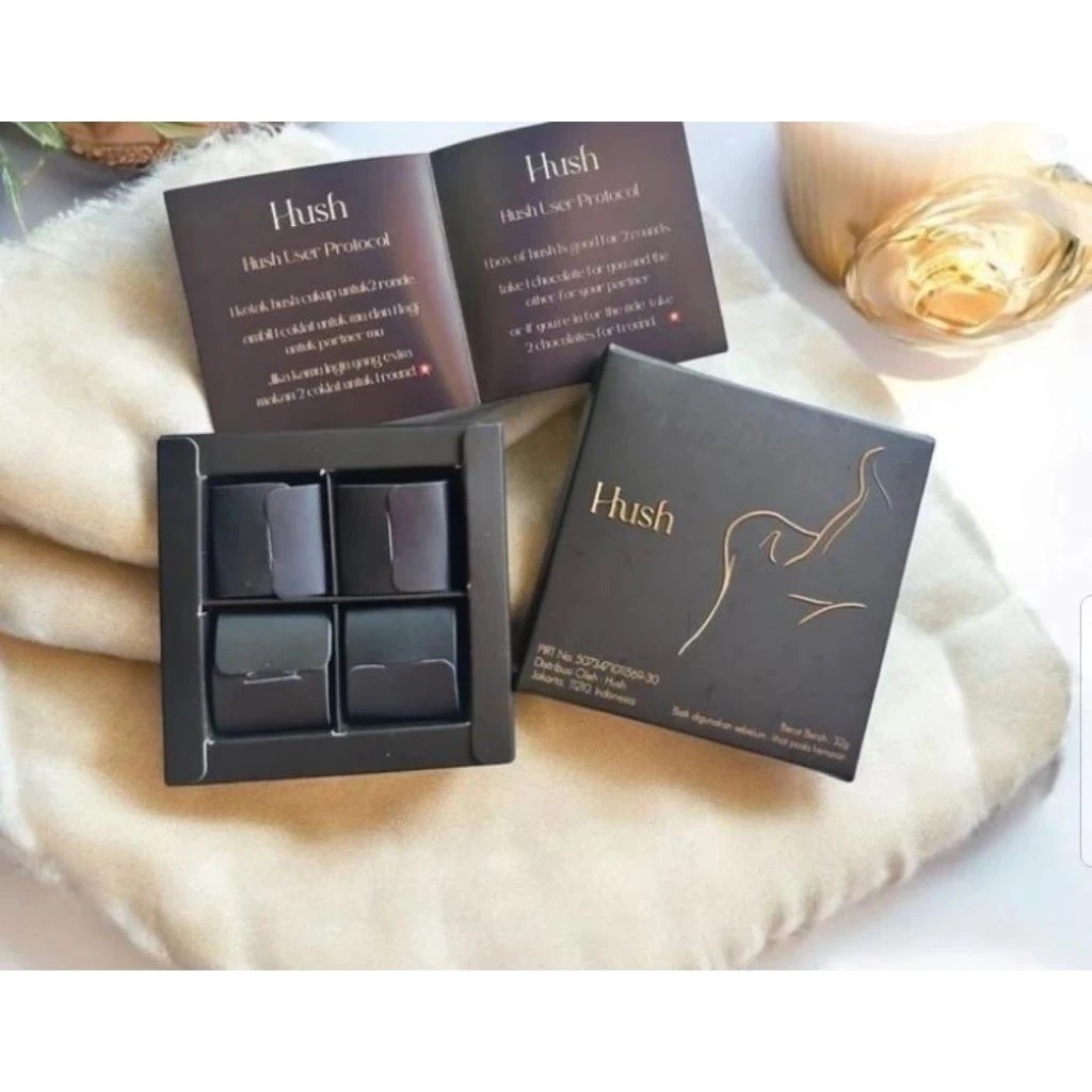 

Ready Stok HUSH Dark Coklat for Couple 32 Gram for Couple Original