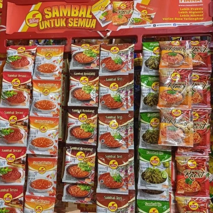 

FINNA SAMBAL ULEG 5 SACHET SAMBEL INSTANT SIAP SAJI