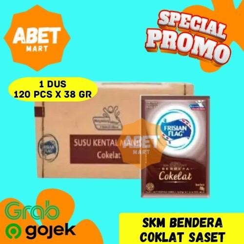 

Frisian Flag Susu Kental Manis Coklat 1 Dus 120Pcs 37Gr - Gram 38Gr 38 20x6Pcs 120 Pcs Cokelat Chocolate Saset Pcs Kardus Box Sachet Karton Carton