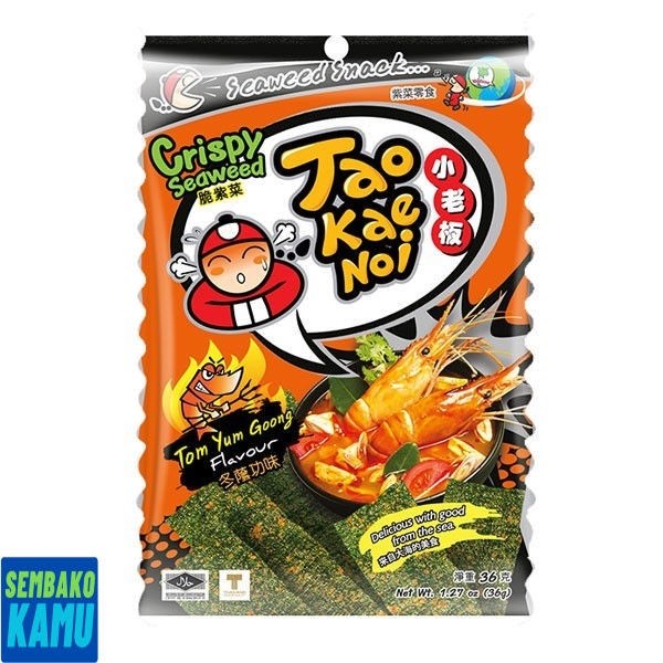 

Tao Kae Noi Crspy Tom Yum Goong 36 gr