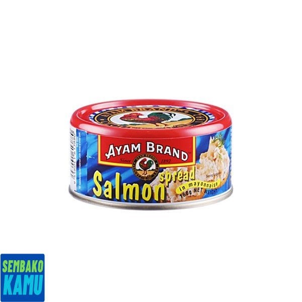

Ayam Brand Salmon Spread In Mayonaise 160 gr