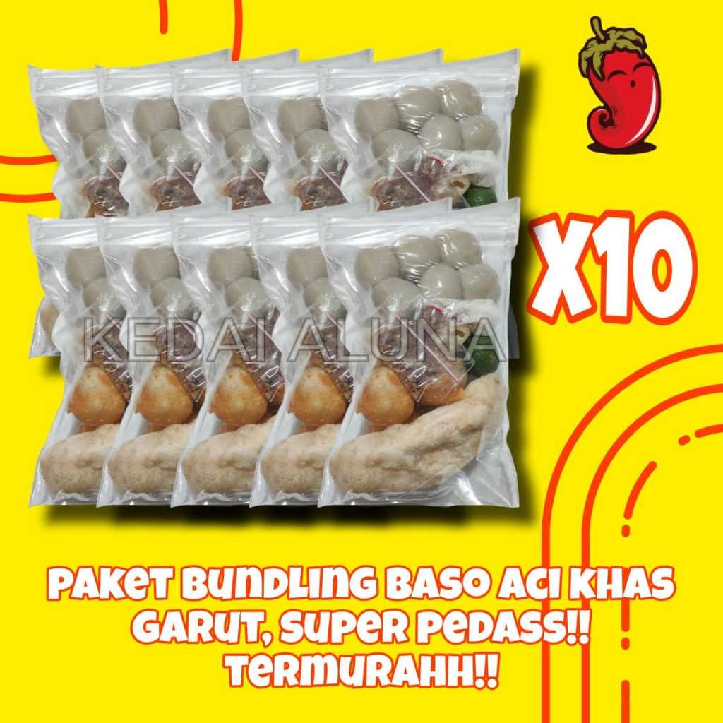 

Baso aci paket 10pcs / Baso aci Paket usaha / Baso aci Instan / Paket hemat