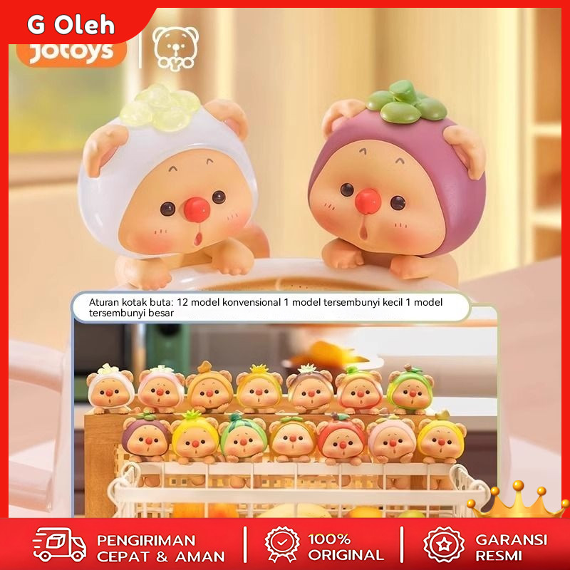 G Oleh Genuine New Product OYO Bear Bear Fruit Body Series mini Blind Box Cute Pieces Cartoon Fashio