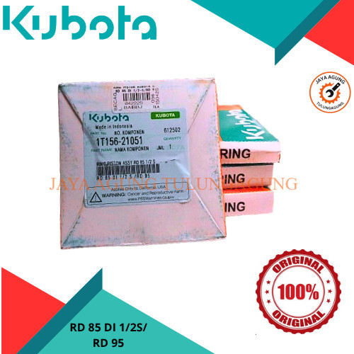 KUBOTA RING PISTON RD 85 DI-1/2S/RD 95/ PER SEHER RD 85 DI-1/2S/RD 95/ PIR SEKER RD 85 DI-1/2S/RD 95