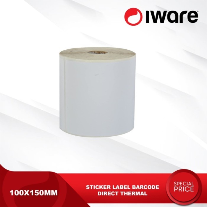 

Iware Kertas Label Iware 100x150mm I 100 x 150mm 150pcs/roll