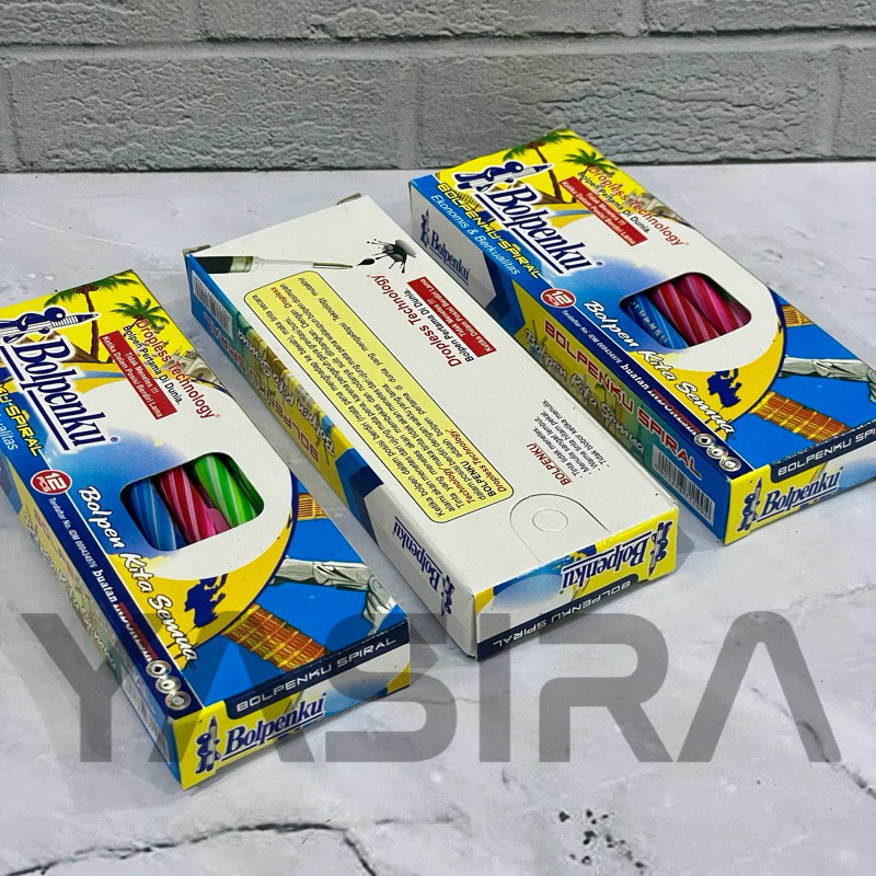 

SATU LUSIN 12 PCS Pulpen Lilin Bolpenku