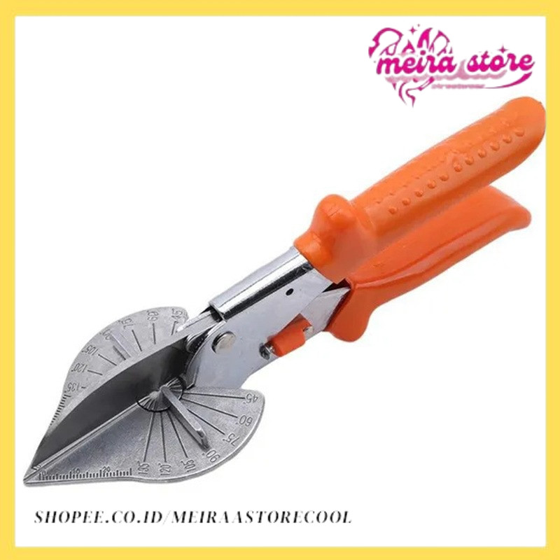 

Multi Angle Mitre Siding Duct Cutter Plastic Pipe Hose Scissor 45-135 Degree Adjustable Angle Siding Duct Cutter Trimming Tools