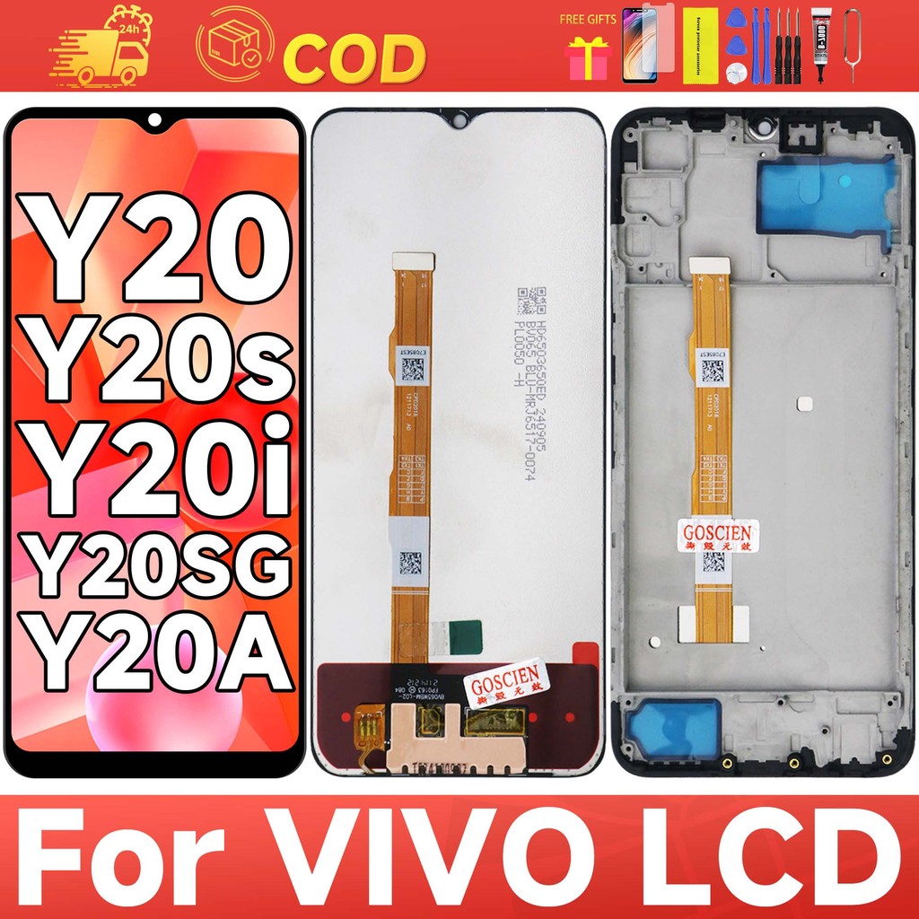 LCD Original for VIVO Y20/Y20s/Y20i/Y20SG/Y20a FULLSET Touchscreen ORI