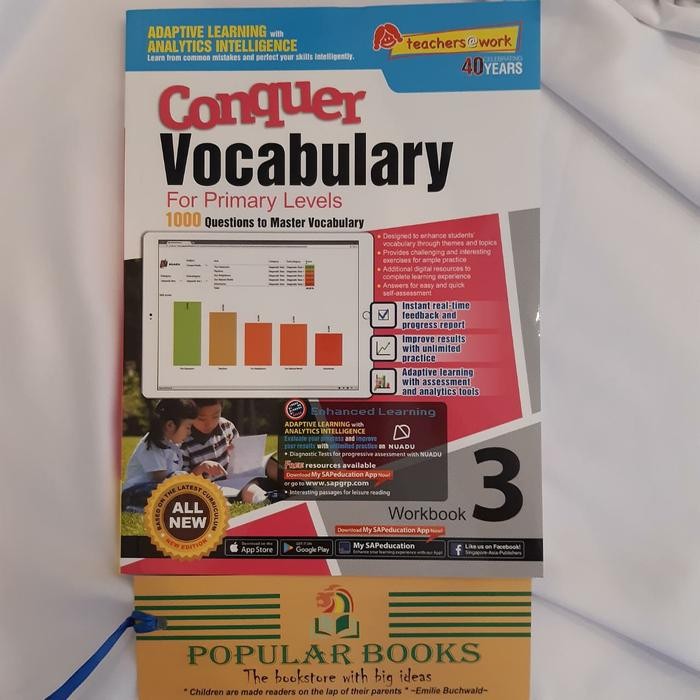 

Conquer Vocabulary For Primary Levels Workbook 3