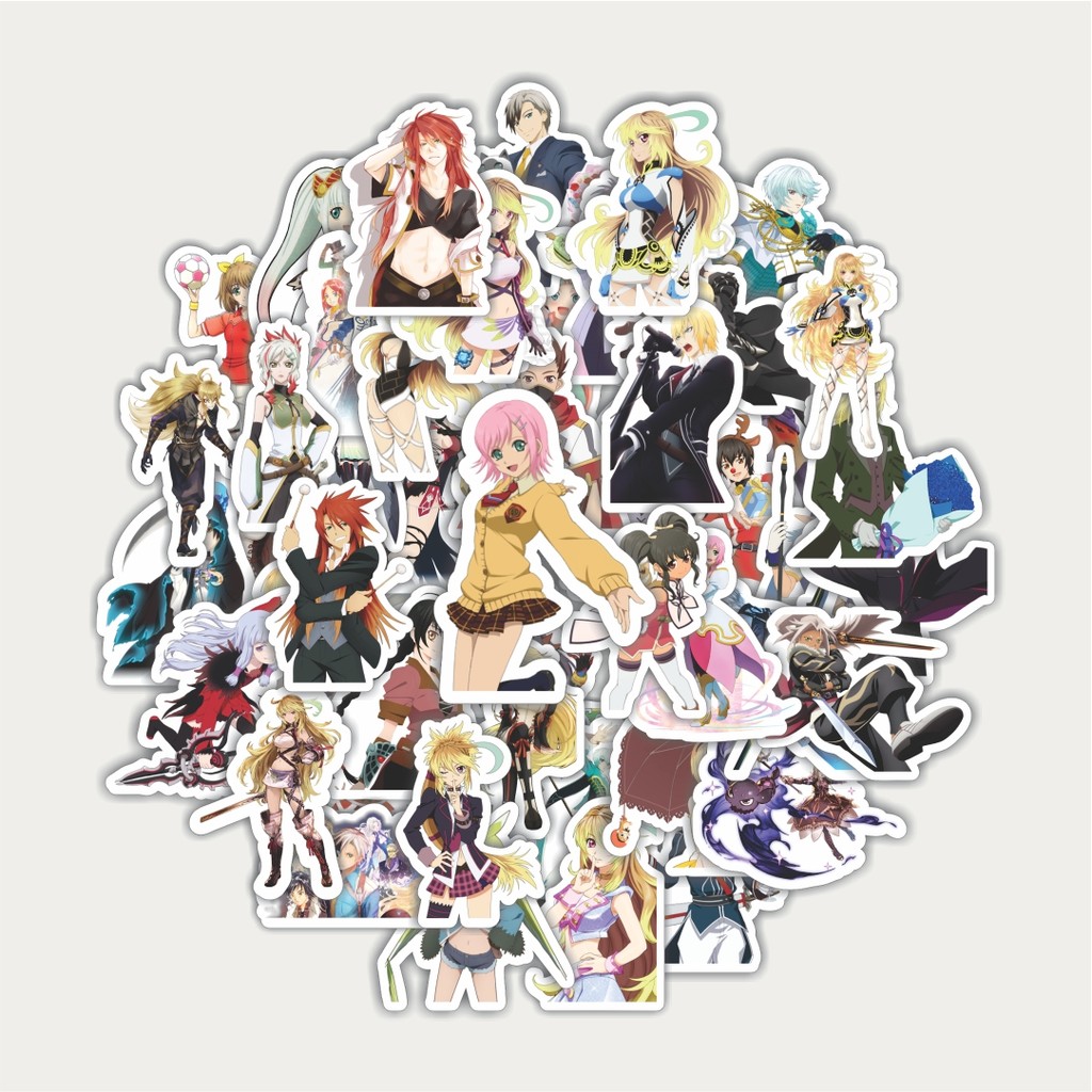 

Sticker Pack Stiker Game Series Tales Of Series Karakter Mix 1 | Sticker TUMBLR | Stiker LAPTOP KOPER HELM