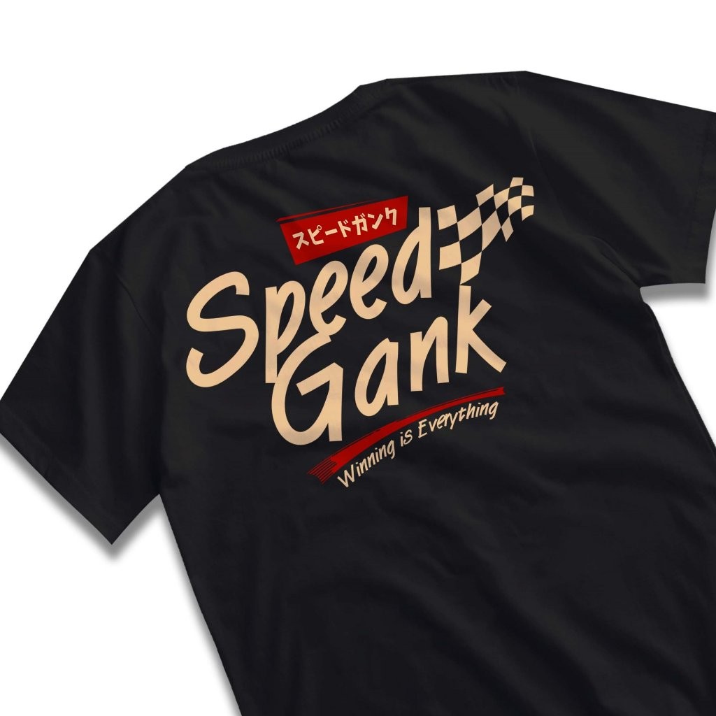 Kaos Speed Gank Winning Everything Racing Speed gank Motor Balap Speedgenk A8754 Pakaian Unisex