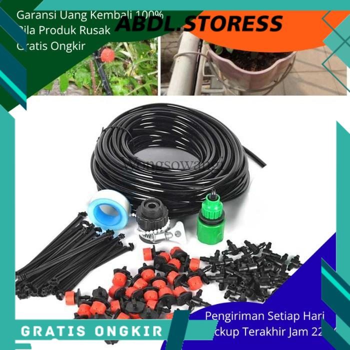 Paket Peralatan Set Irigasi Otomatis Hidroponik Paket Irigasi Tetes
